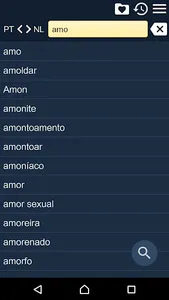 Portugese Dutch Dictionary screenshot 0