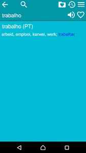 Portugese Dutch Dictionary screenshot 2