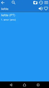 Portugese Dutch Dictionary screenshot 4