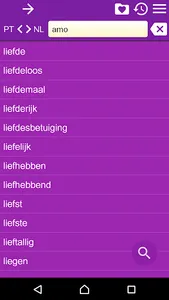 Portugese Dutch Dictionary screenshot 3