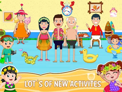 Mini Town: Beach Games screenshot 12