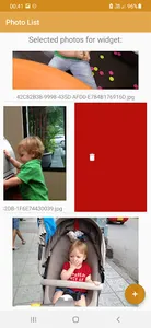 Photo List widget screenshot 2