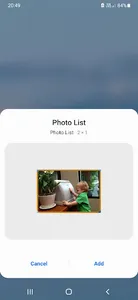 Photo List widget screenshot 3