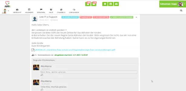 AWOKi – AWO-Kita-App SR-Bogen screenshot 3