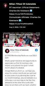 Milan Tifosi Adelaide screenshot 3