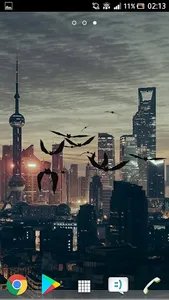 Düşen Yapraklar Canlı Duvar Ka screenshot 5