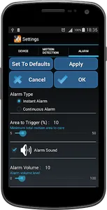 Motion Detector screenshot 3