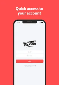 Monthly Tee Club screenshot 0