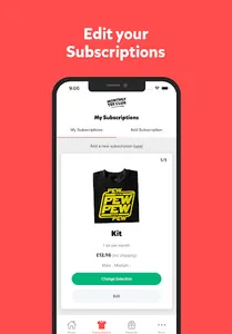 Monthly Tee Club screenshot 2