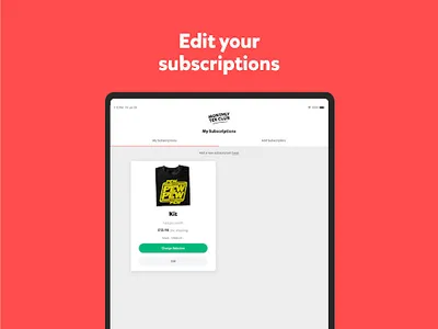 Monthly Tee Club screenshot 7