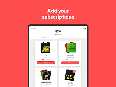 Monthly Tee Club screenshot 8