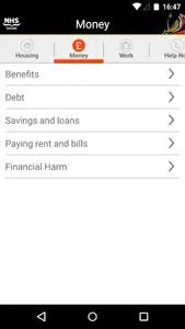 Money Worries? Crisis Help! screenshot 2
