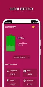 SuperBattery & Charge Monitor screenshot 4