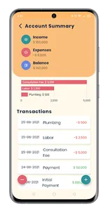 Project and Accounting App screenshot 4