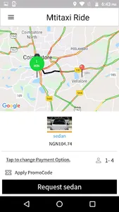 Mtitaxi Ride screenshot 3