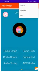 Radio Megh screenshot 3