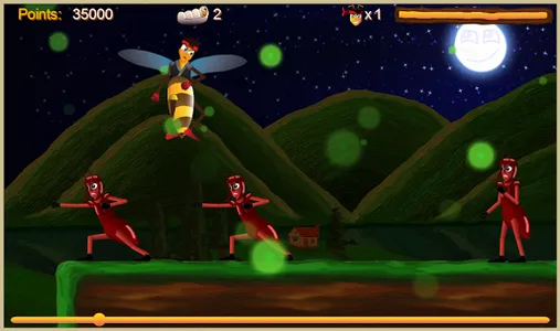 Justin the Bee: Ninja Runner screenshot 5