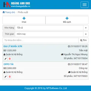 Hoàng Anh DHS screenshot 1