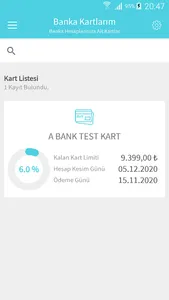 K-Analizör - Personal budget a screenshot 2