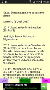 LYS Açık Uçlu Soru Örnekleri screenshot 2