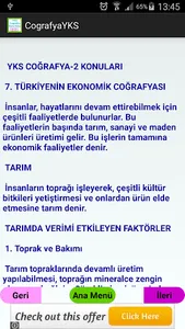 YKS Coğrafya Ders Notu screenshot 4