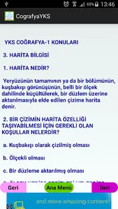 YKS Coğrafya Ders Notu screenshot 5