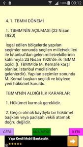 İnkılap Tarihi Ders Notu screenshot 5