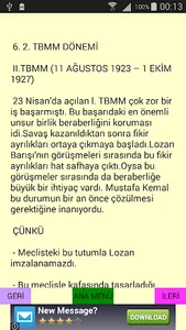 İnkılap Tarihi Ders Notu screenshot 7