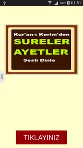 Sureler ve Ayetler Dinle İnter screenshot 0