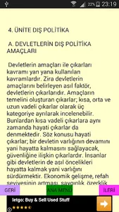 Lise Uluslararası İlişkiler screenshot 5