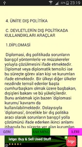 Lise Uluslararası İlişkiler screenshot 6