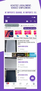 Cinonce - marketplace ivoirien screenshot 0