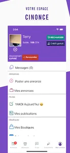 Cinonce - marketplace ivoirien screenshot 5