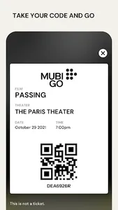 MUBI GO: hand-picked cinema screenshot 2