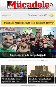 Mücadele Gazetesi screenshot 0