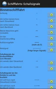 Schifffahrts-Schallsignale screenshot 1