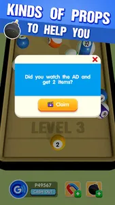 Lucky Rainball 2048:3D Merge screenshot 3