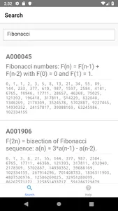 OEIS Client screenshot 0