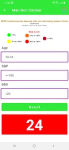CVD Risk Chart App screenshot 12
