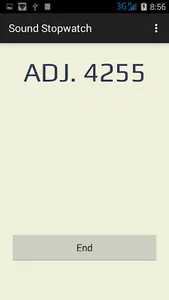 Sound Stopwatch screenshot 1