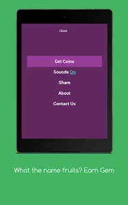 Fruit Name : Win Gems Quiz screenshot 19
