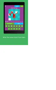 Fruit Name : Win Gems Quiz screenshot 20