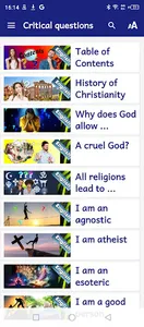 Critical questions of faith screenshot 0