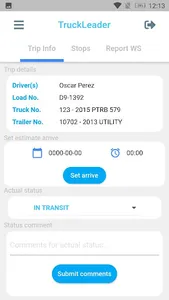 TruckLeader screenshot 2