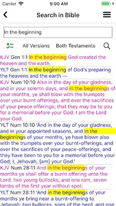 Multi-version Bible screenshot 4