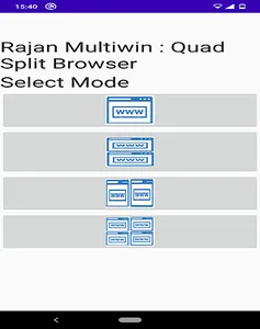 Rajan Multiwin3 Split Browser screenshot 0