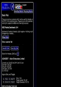 Munafa Sutra Intraday Stocks screenshot 9