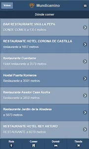 Mundicamino screenshot 2