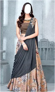 Women Lehenga Choli Photo Suit screenshot 1
