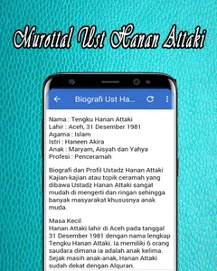 Murottal Ustadz Hanan Attaki O screenshot 2